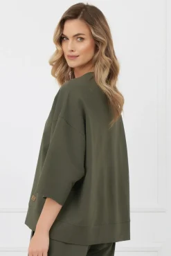 Bluza damska 3/4 rękaw Kaori