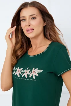 Koszula damska krótki rękaw Florisa