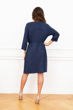 Song szlafrok damski 3/4 rękaw